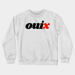 OUI X Crewneck Sweatshirt